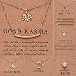 Fashion Lucky Statement Women Gift Alloy Gold Chain Pearl Butterfly Elephant Pendant Necklace Jewelry With Card