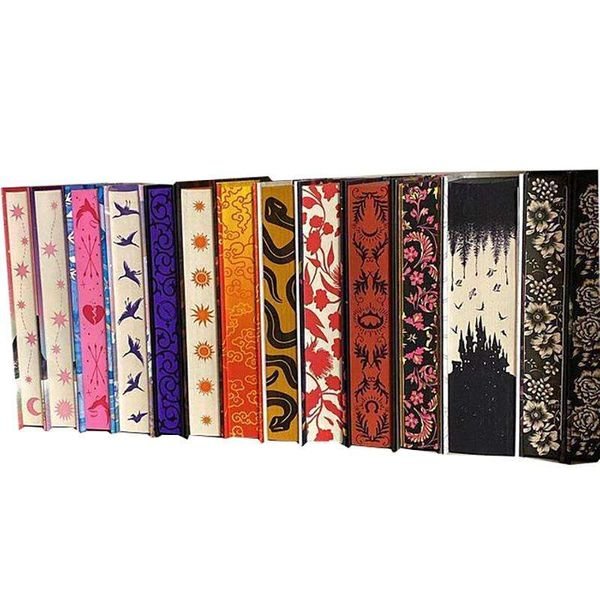 Custom Self Publishing Hardback Special Limited Edition Novel Book Hardcover Book Stencilled Digitally Sprayed Book Edges