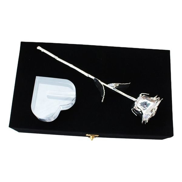 24k Pure Gold Plated Rose Flower Symbol of Love 24k Gold Rose with Excellent Gift Box + Certificate of Authenticity