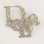 New Greek Alphabet DELTA Letter Brooch DST Sorority Rhinestone Signature Collection Women's Lapel Pins Jewelry