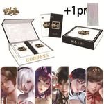 Girl Goddess Kiss 2 Card Collection SLR Double Bronzing Signature Theme Cartoon Day Card for Man Woman Made From Durable Paper