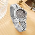 Limited Edition Luxury Ladies Watch Stainless Steel Strap High Quality Fashion Bracelet Watch Women Quartz Movement Dial Band