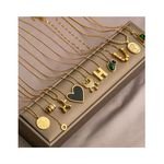 Stainless Steel Jewelry Wholesale Women's Titanium Steel Necklaces Heart-shaped Sunflower Jewel Animal Pendant Necklaces